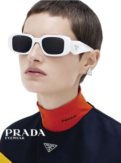 lentes blancos prada